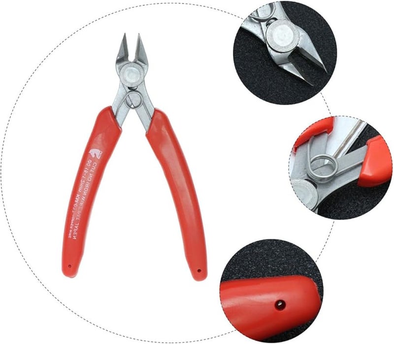 Stainless Steel Wire Cutter And Hose Clamp Pliers Set For Electrical DIY Repair Tool - Image 5